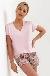 Cana high-quality t-shirts and shorts womens pajama  Adomoo